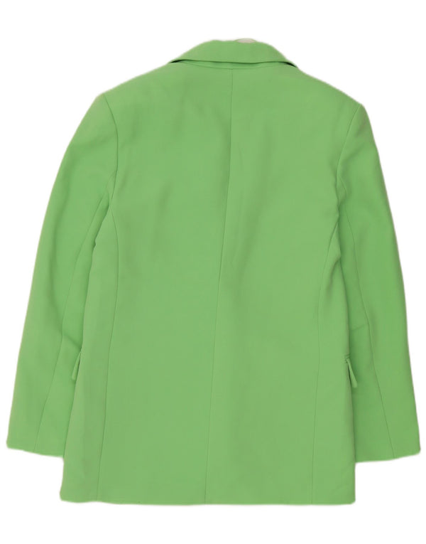 Jachetă blazer supradimensionată pentru femei Zara UK 6 XS Poliester verde