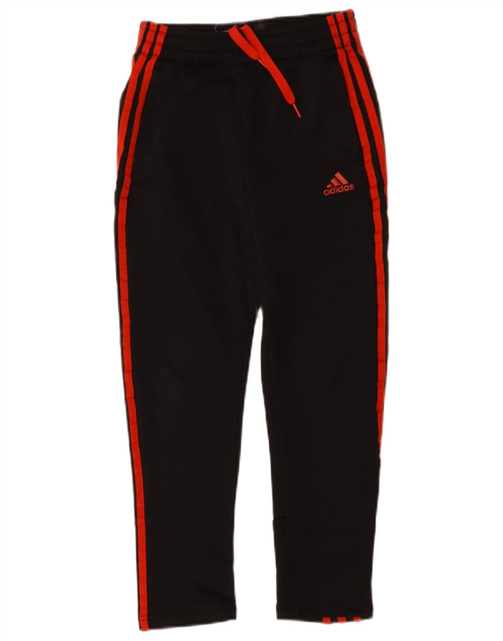Pantaloni de trening ADIDAS Aeroready pentru baieti 9-10 ani poliester negru
