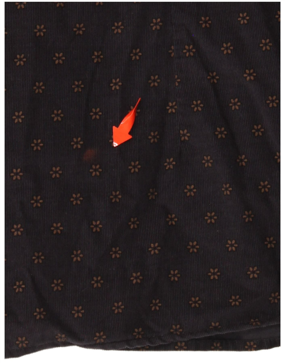 Cămașă pentru bărbați din velur TED BAKER Mărimea 6 2XL Bumbac floral albastru bleumarin