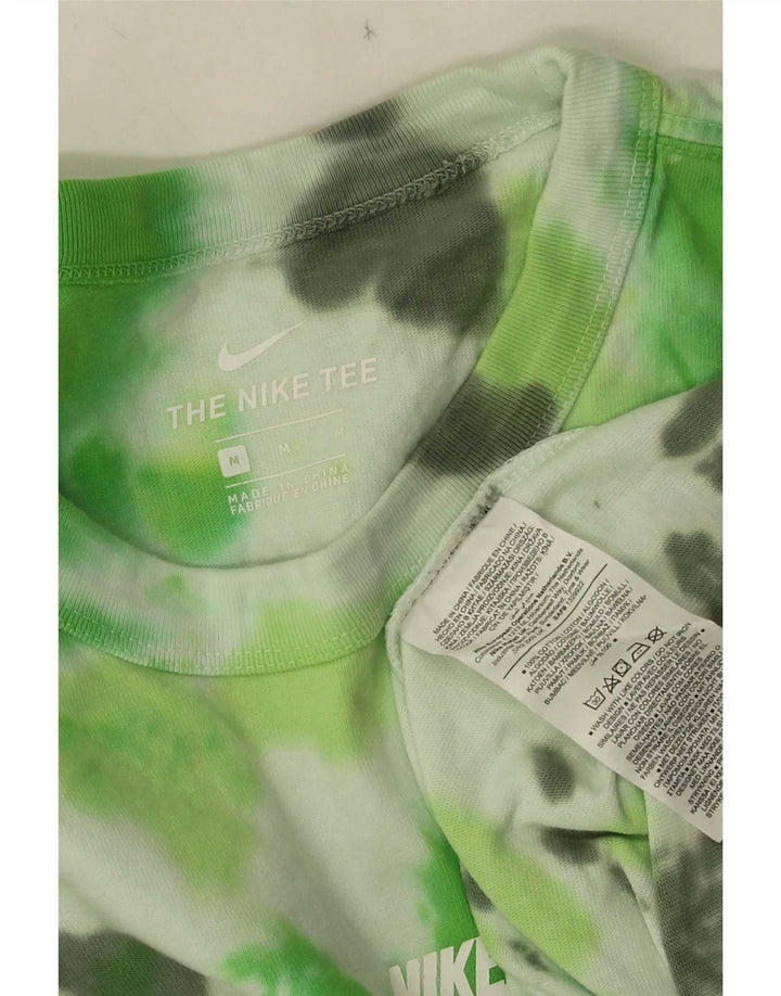 Tricou pentru bărbați Nike Top Mediu Verde Tie Dye Bumbac