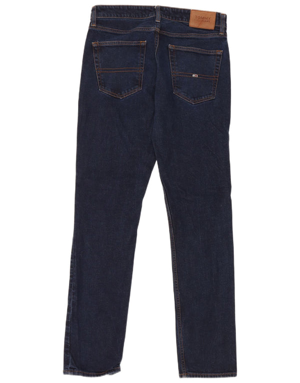 Blugi skinny pentru bărbați Tommy Hilfiger W32 L34 bumbac bleumarin