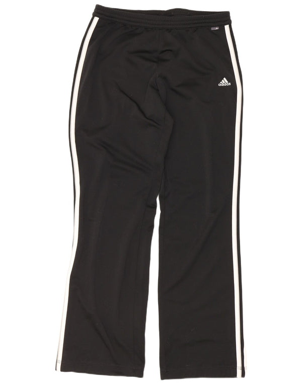 Pantaloni de trening Adidas Regular pentru femei UK 14 Medium Black Sports