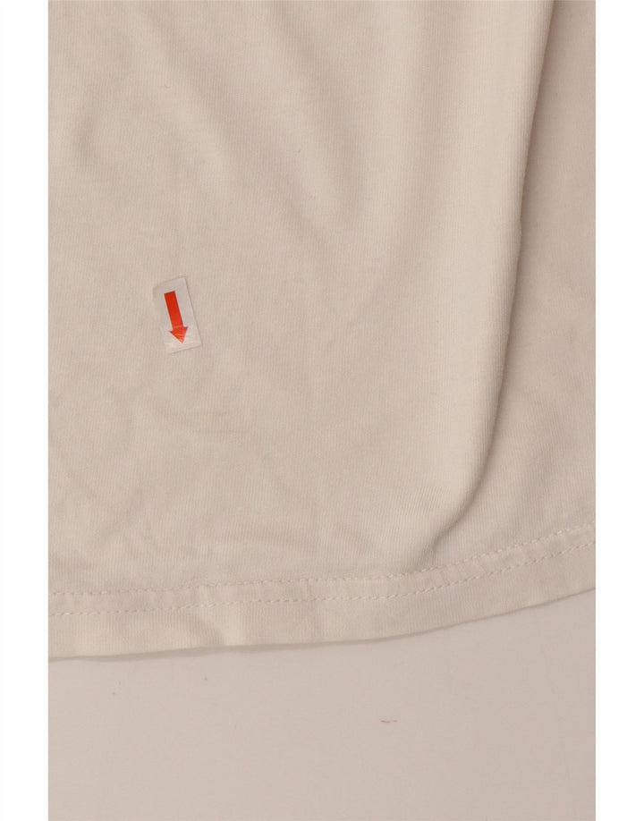 Tricou grafic pentru bărbați Adidas Top Medium White Bumbac