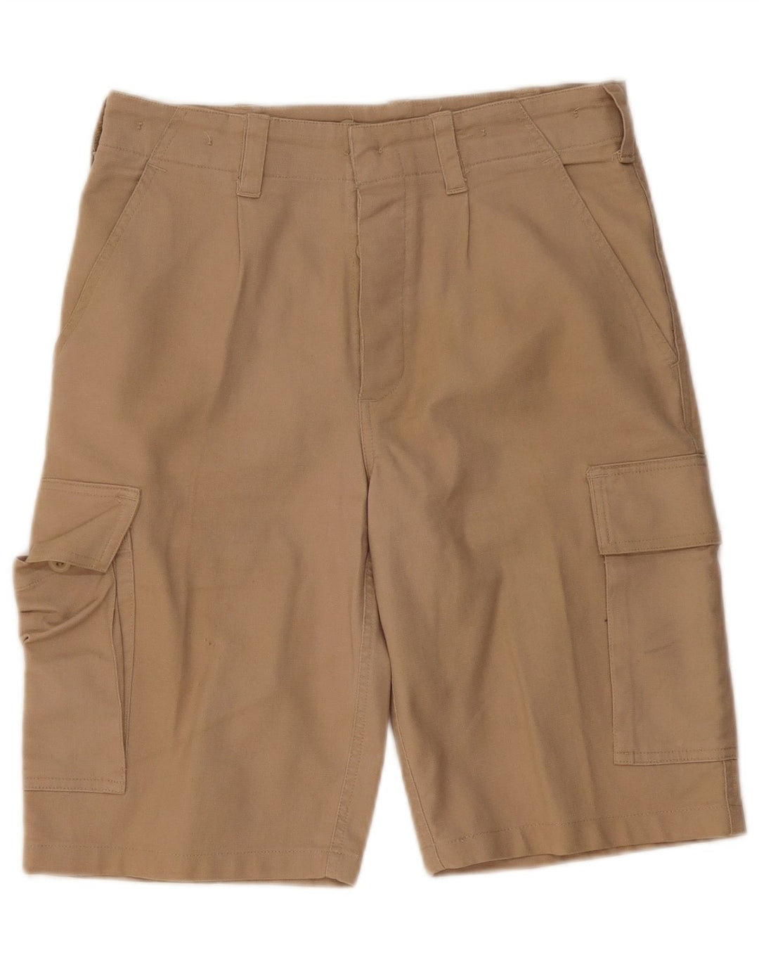 Pantaloni scurti cargo pentru bărbați VINTAGE IT 46 Small W32 Bej Bumbac