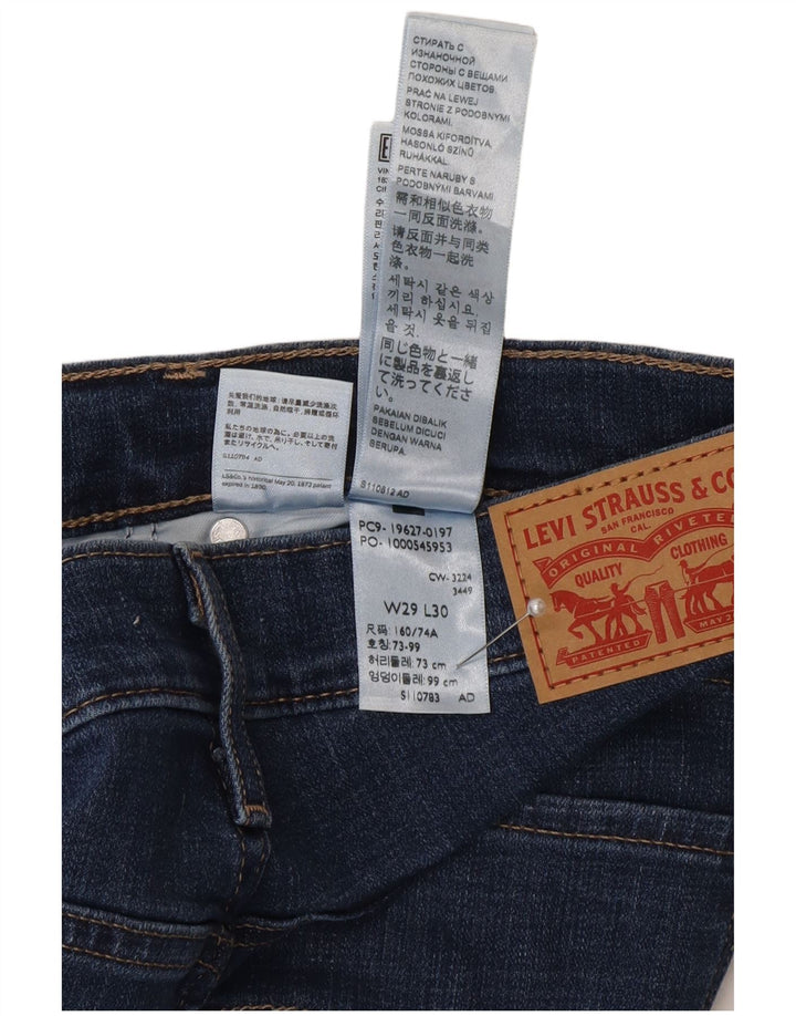 Blugi Levi's 312 Shaping Slim W29 L30 Bumbac albastru
