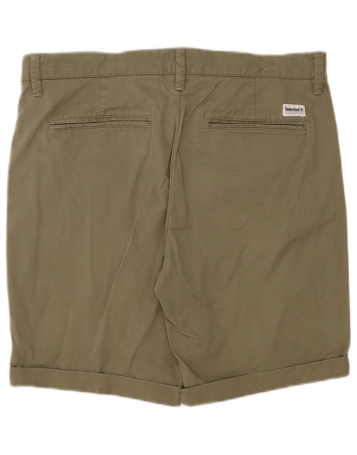 Pantaloni scurți chino pentru bărbați Timberland W33 bumbac kaki mediu