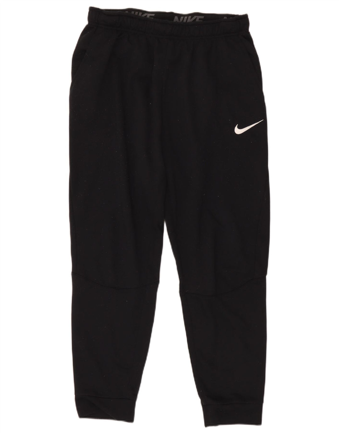 Pantaloni de trening Nike Dri Fit pentru bărbați Pantaloni de jogging, mari, negru, poliester