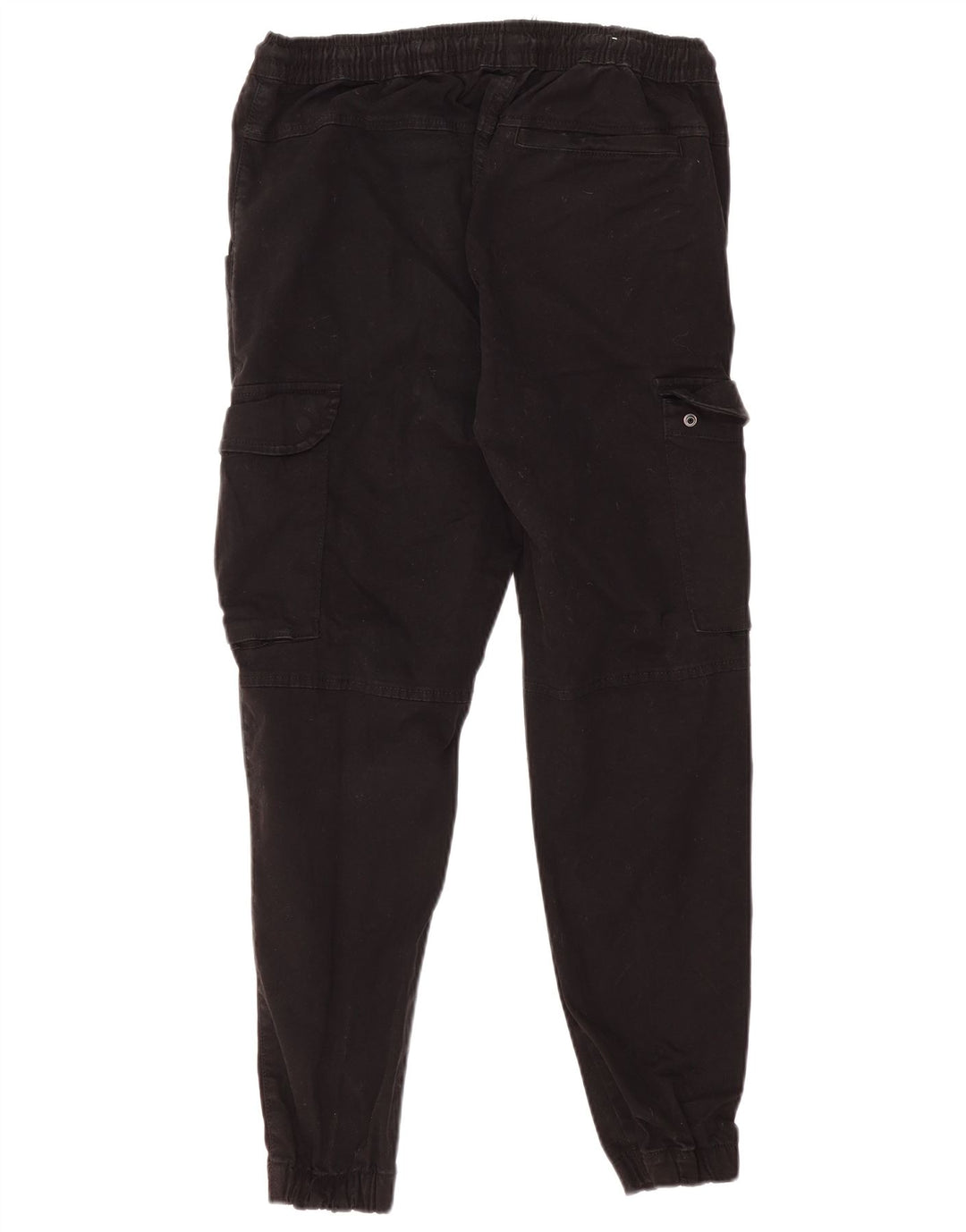 Pantaloni cargo pentru bărbați Zara Joggeri Mediu L30 L27 Bumbac negru