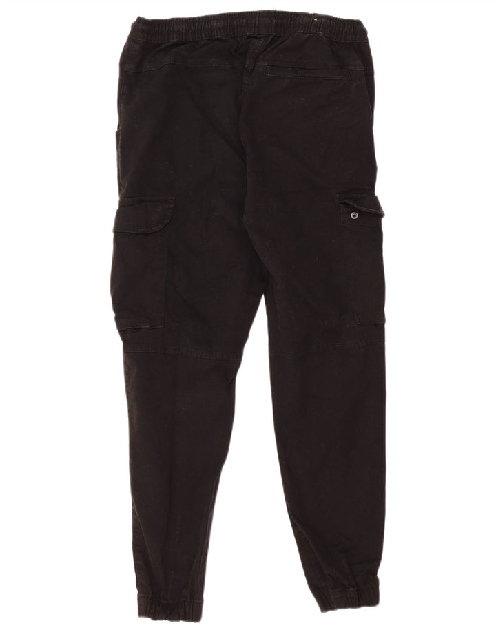Pantaloni cargo pentru bărbați Zara Joggeri Mediu L30 L27 Bumbac negru