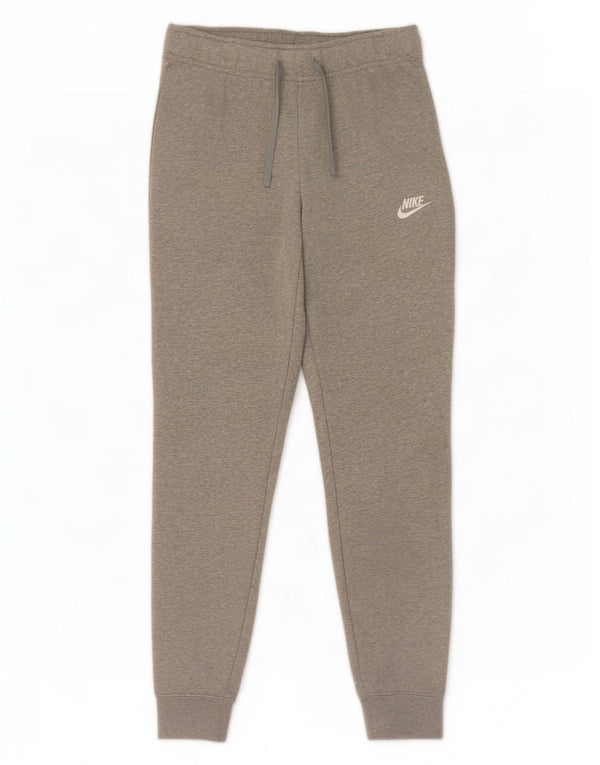 Pantaloni de trening pentru femei Nike Joggeri UK 8 Bumbac gri mic