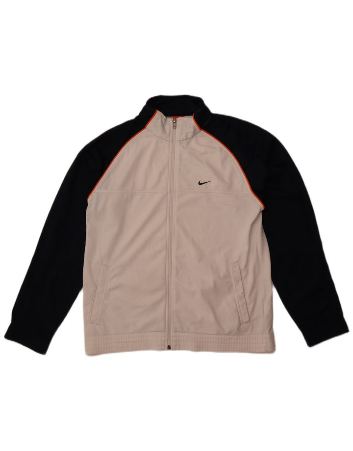 Jachetă de trening pentru bărbați Nike Marea Britanie 38/40 Poliester color bloc alb mediu