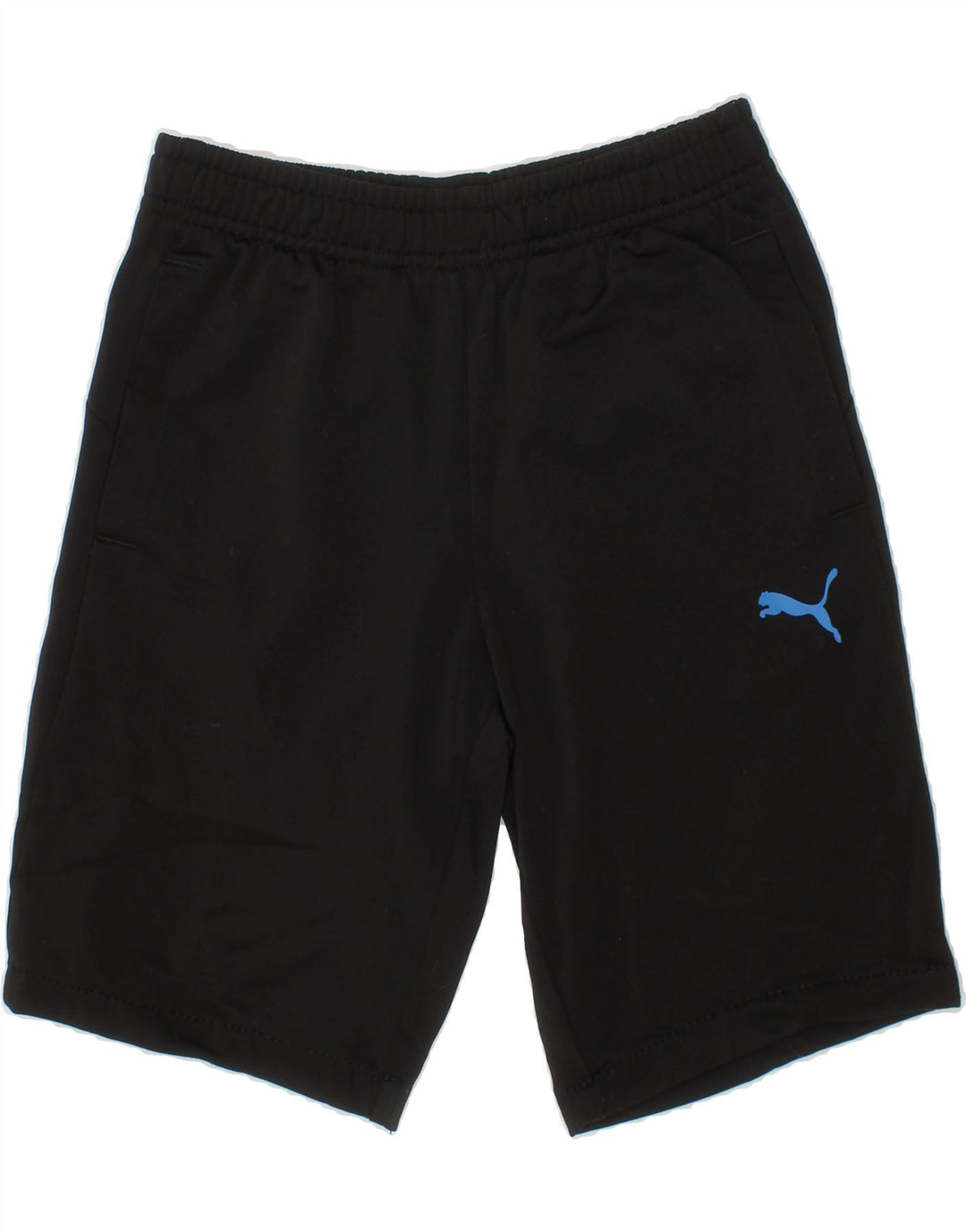 PUMA Boys Bermuda Sport Shorts 9-10 Years  Black Vintage Puma and Second-Hand Puma from Messina Hembry 