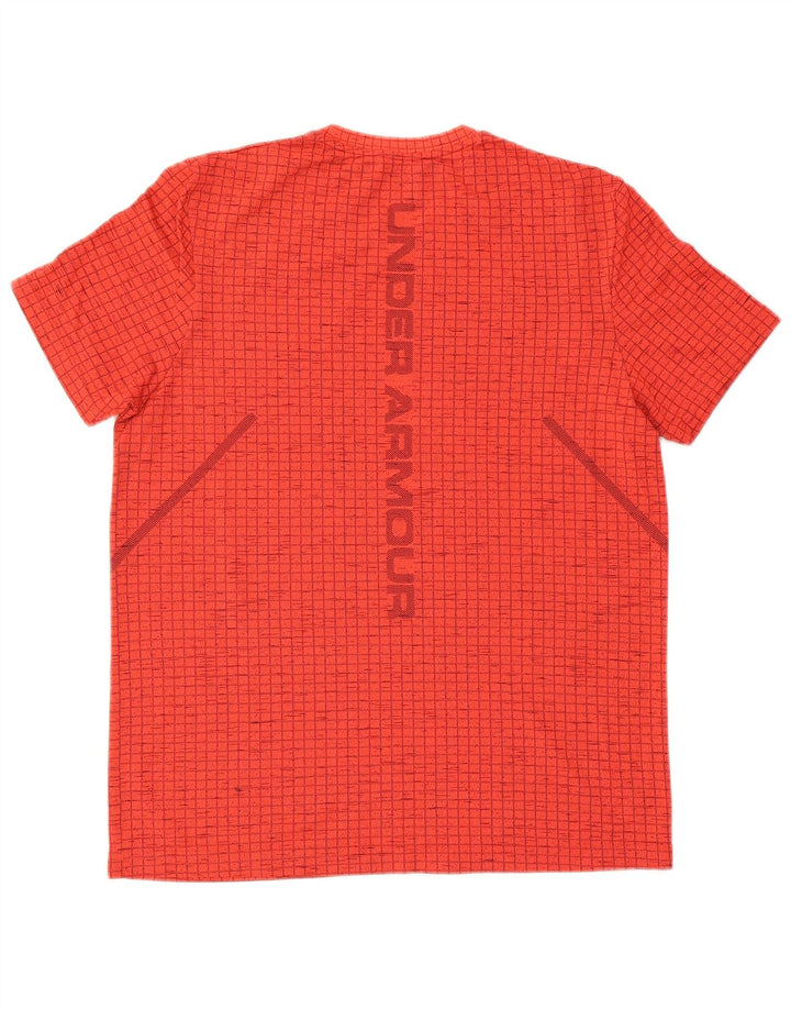 Tricou grafic Under Armour pentru bărbați Top mare nailon roșu