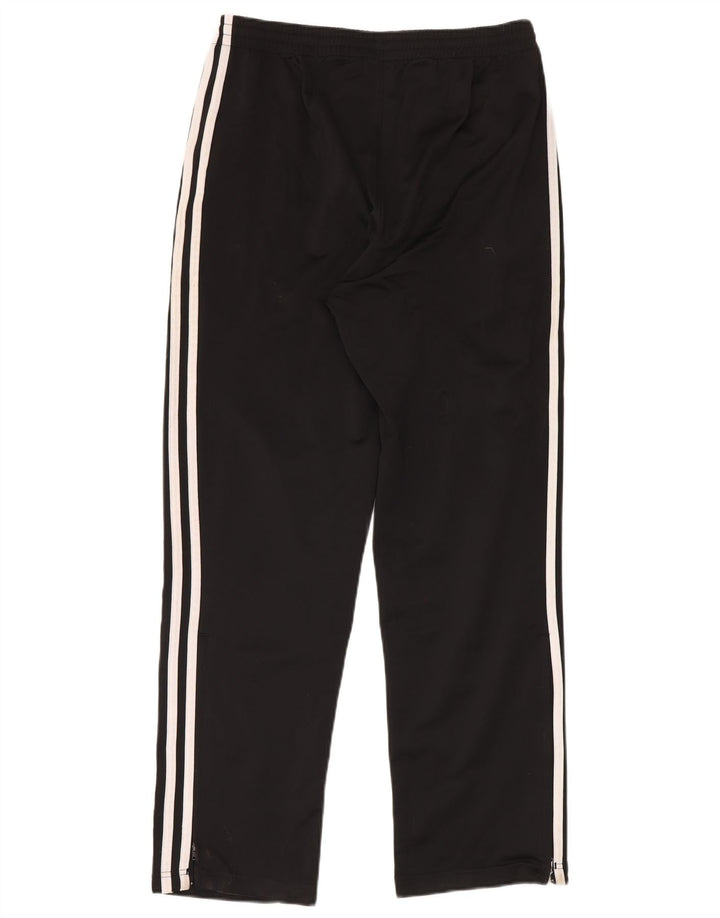 Pantaloni de trening Adidas pentru bărbați, poliester mediu negru