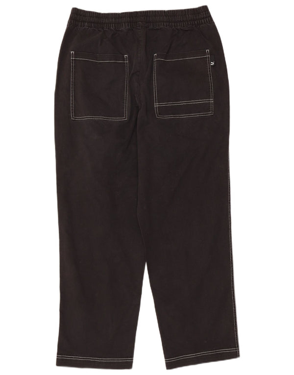 Puma Mens Straight Casual Trousers Large W34 L27 Black