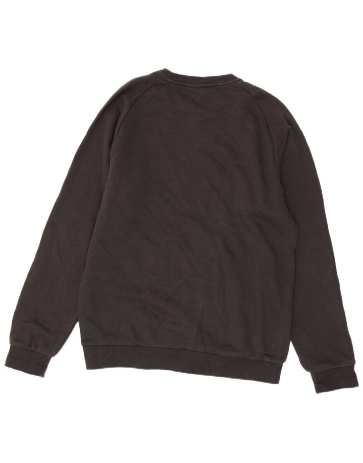 Pulover ADIDAS pentru bărbați, bumbac mare, negru