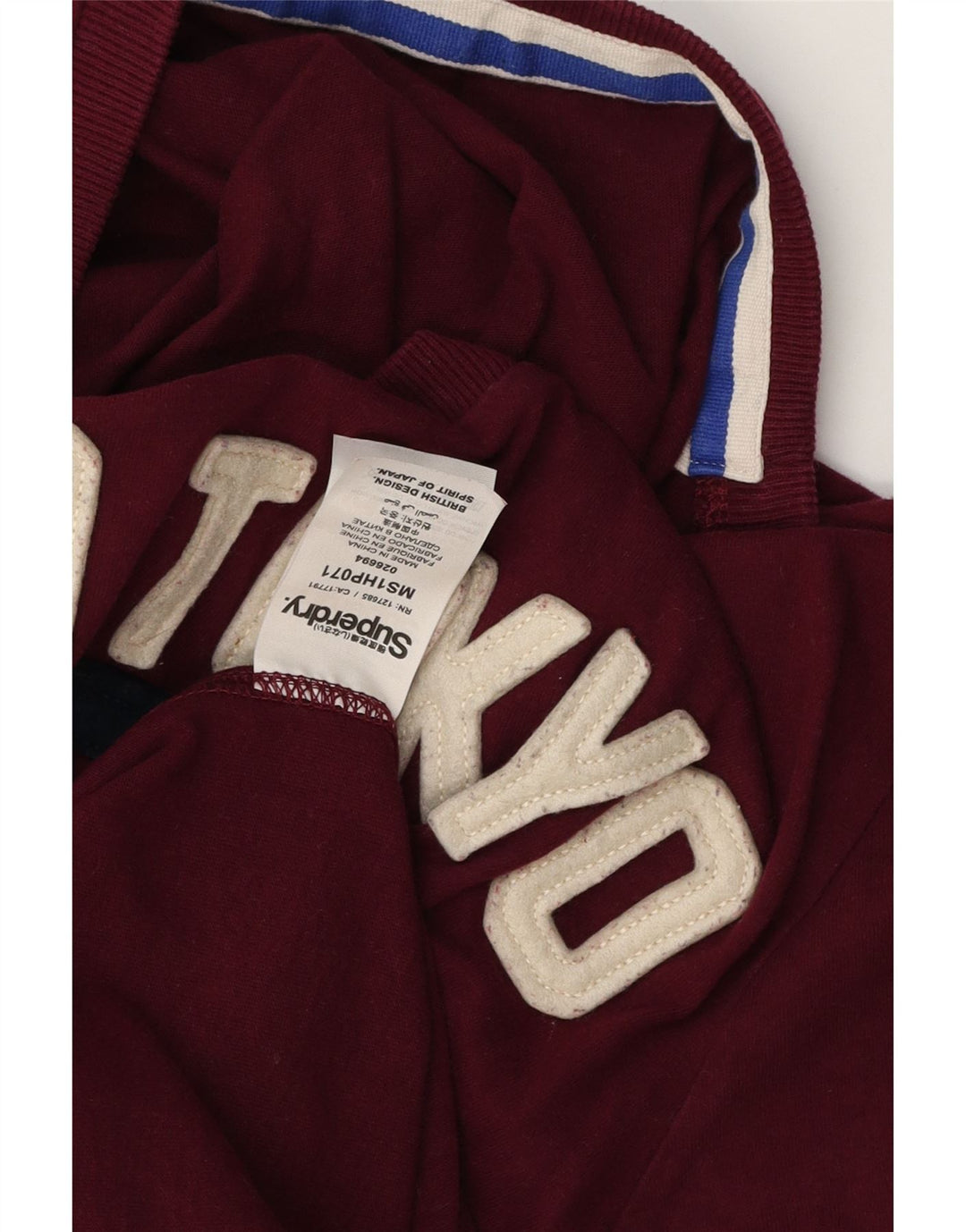 Tricou grafic pentru bărbați Superdry Top din bumbac maro mediu