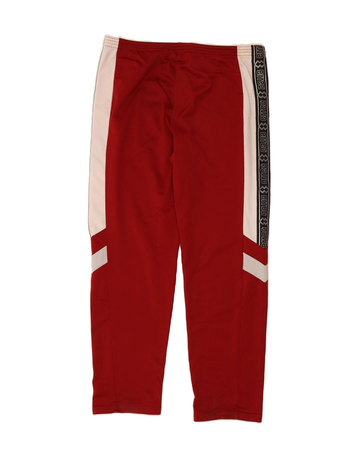 ERREA Mens Graphic Tracksuit Trousers XL  Red Colourblock Vintage Errea and Second-Hand Errea from Messina Hembry 