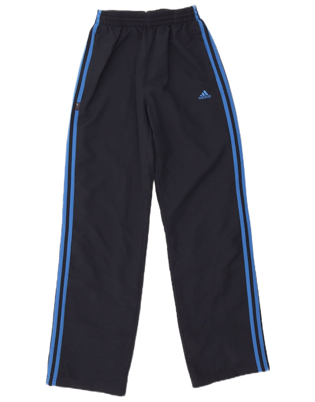 Pantaloni de trening Adidas pentru băieți 13-14 ani poliester bleumarin