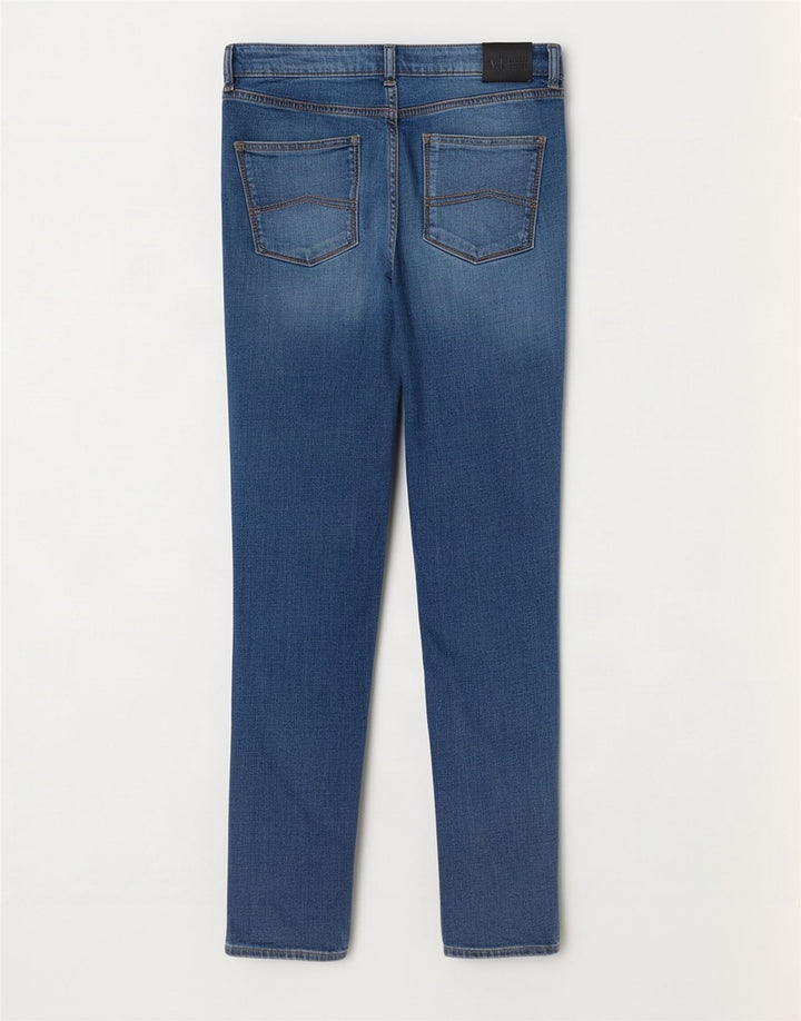 Blugi skinny pentru femei Armani W30 L33 Bumbac albastru