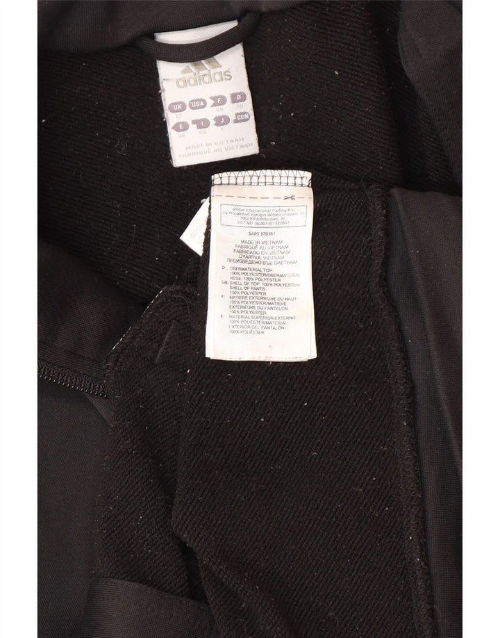 Jachetă de trening pentru femei ADIDAS UK 12 Medium Black Colorblock
