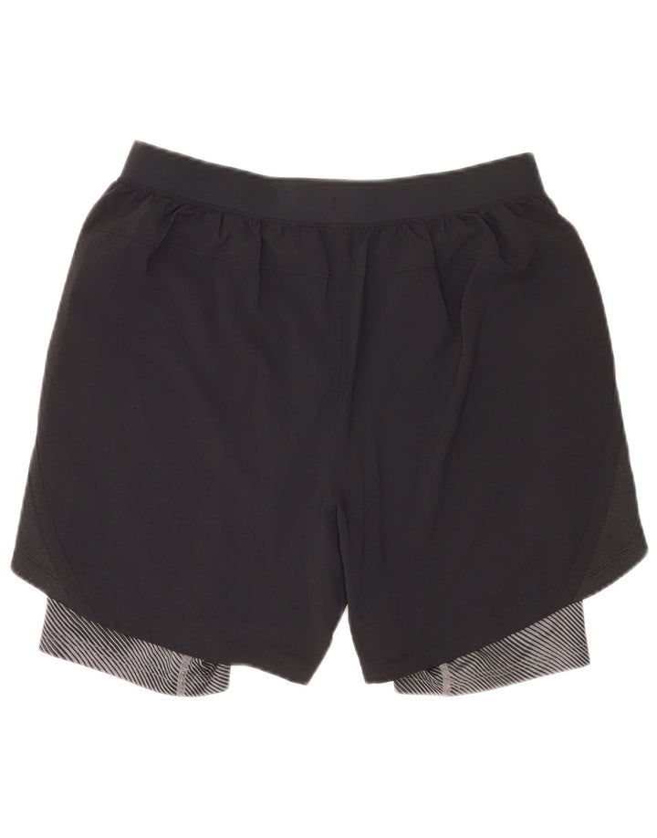Pantaloni scurți sport grafic pentru bărbați Under Armour, mari, negri