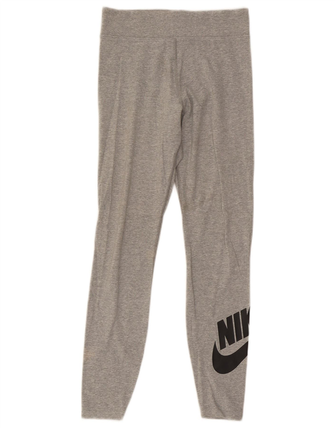 Leggings grafic Nike pentru femei UK 8 Small Gri Bumbac