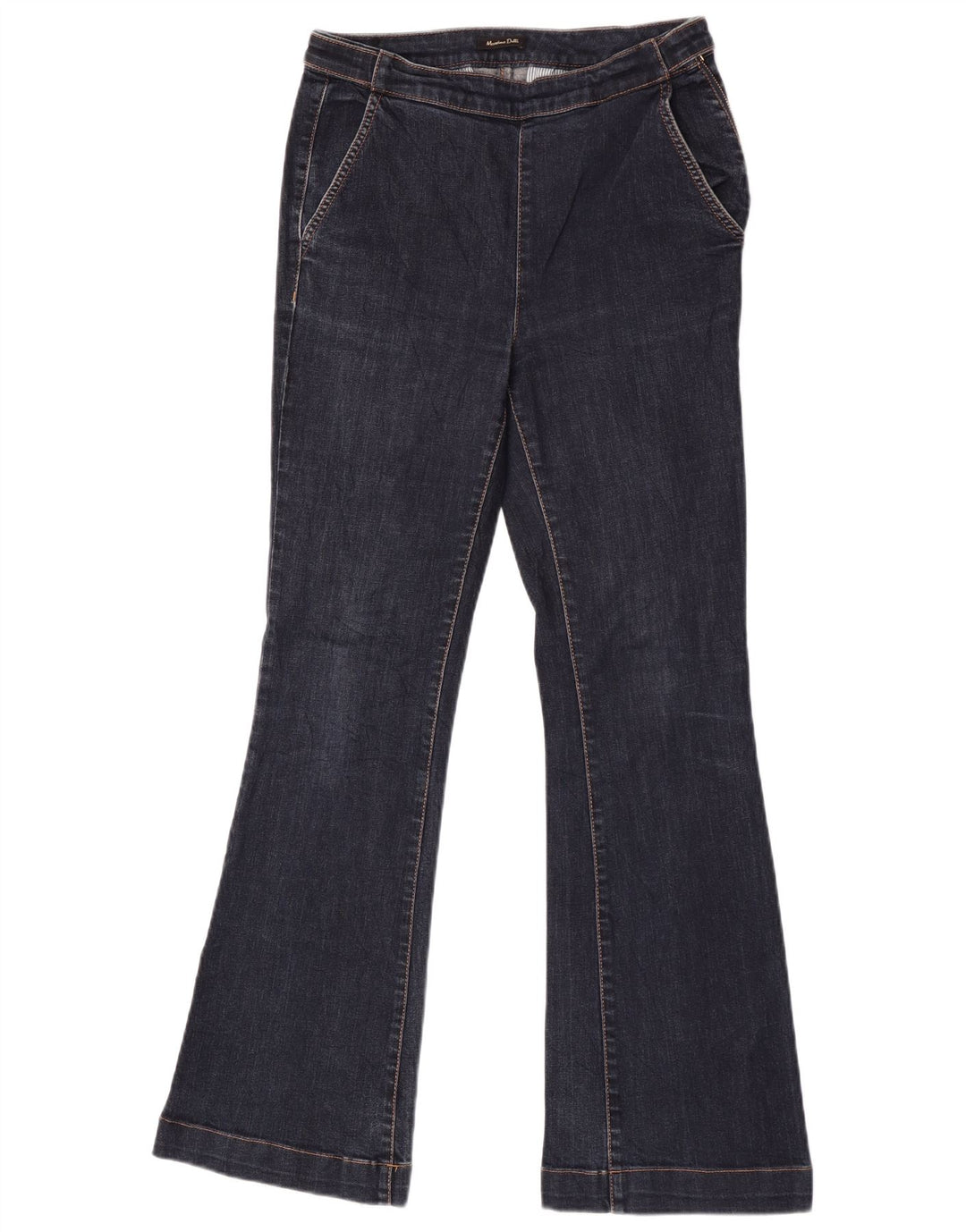 Blugi evazați pentru femei Massimo Dutti EU 36 XS W26 L30 Bleumarin