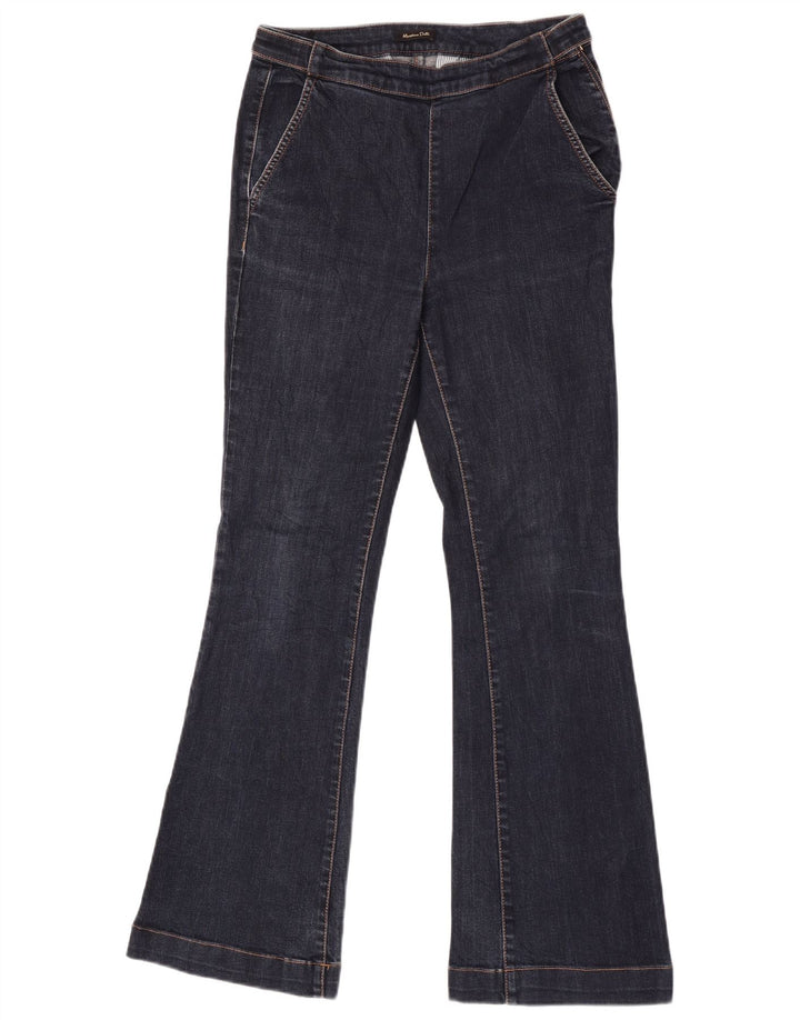 Blugi evazați pentru femei Massimo Dutti EU 36 XS W26 L30 Bleumarin