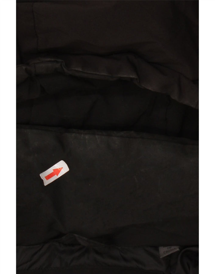Jachetă căptușită cu glugă Superdry pentru bărbați UK 40 Poliester negru mare