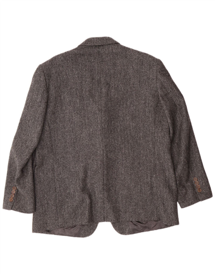 Jachetă pentru bărbați PRANDINA, cu 3 nasturi, IT 51, mare, gri Herringbone