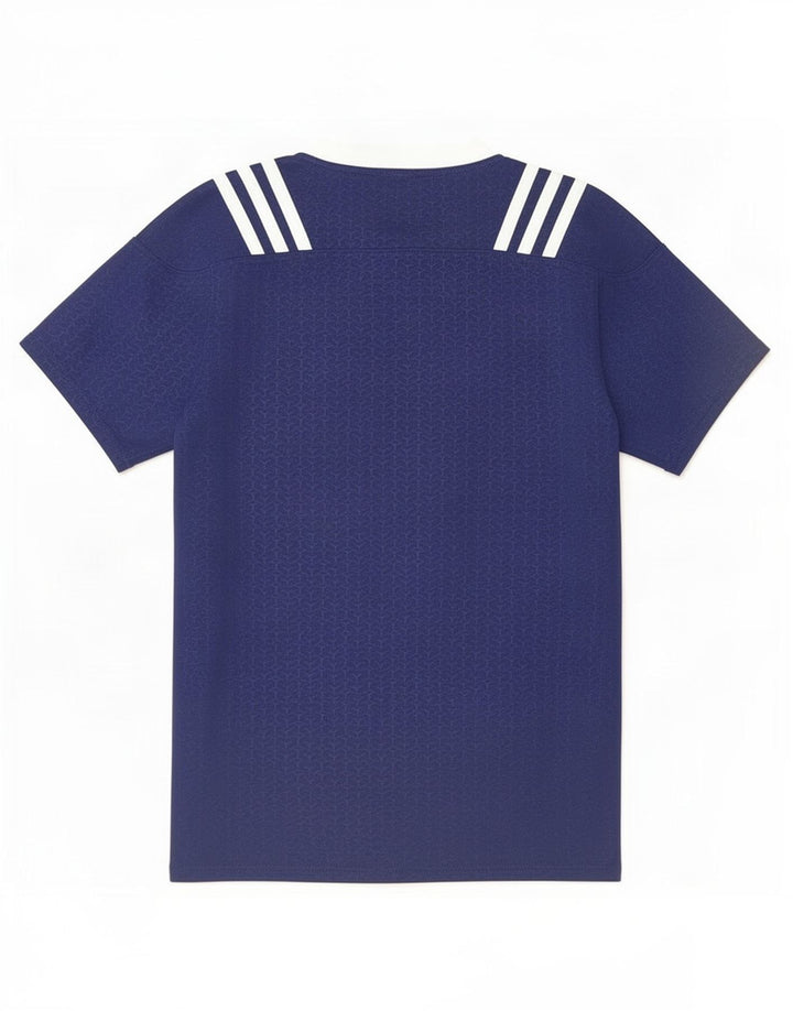 Tricou pentru bărbați Adidas Top Mediu Bleumarin Poliester