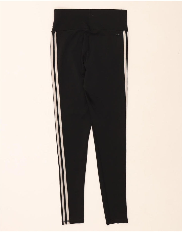 ADIDAS Womens Climalite Tracksuit Trousers UK 12/14 Medium Black Vintage Adidas and Second-Hand Adidas from Messina Hembry 