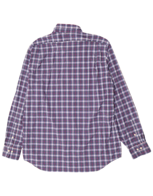 Cămașă Polo Ralph Lauren pentru bărbați XL Blue Check Nylon