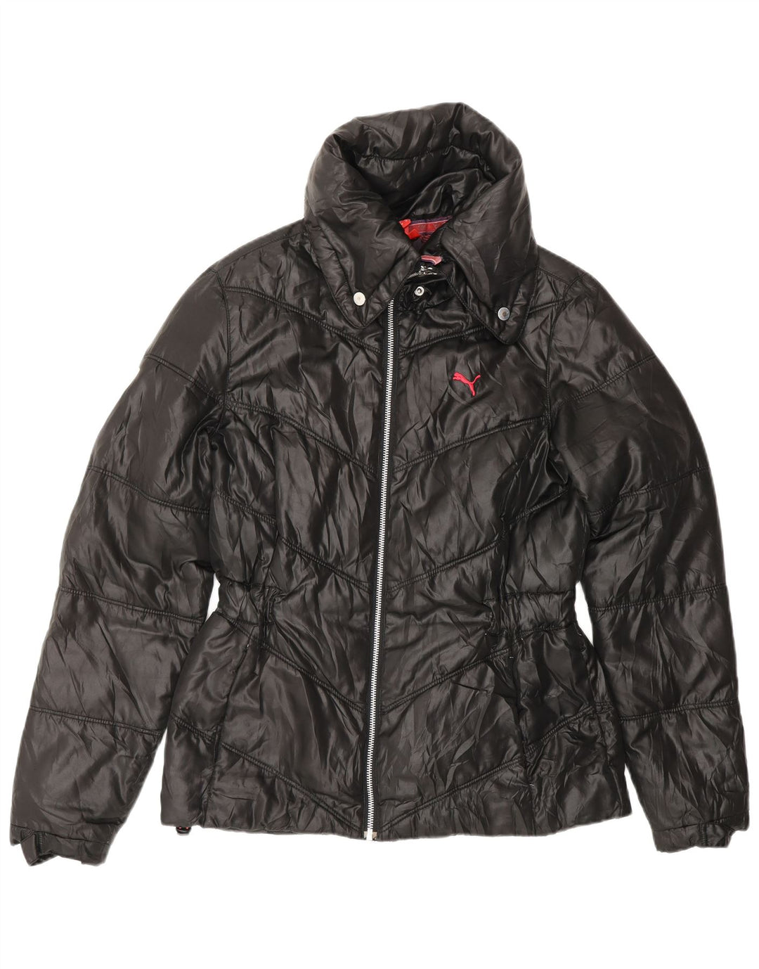 Jachetă căptușită PUMA pentru femei UK 12 Medium Black
