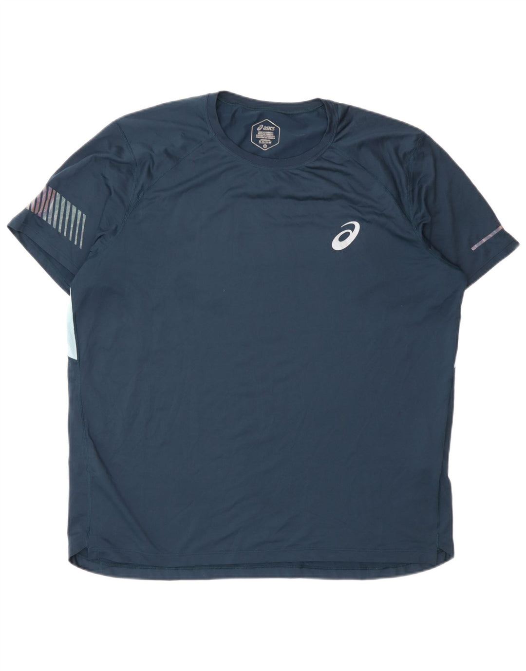 Tricou Asics pentru bărbați Top XL bleumarin poliester color bloc