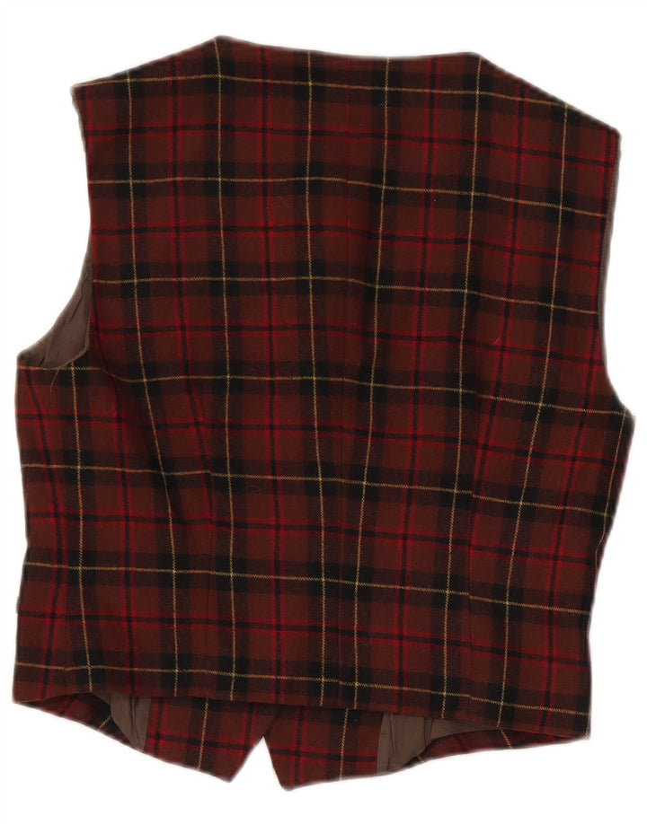 Set 2 piese Vintage pentru femei IT 42/44 Medium W26 L28 Red Check Wool