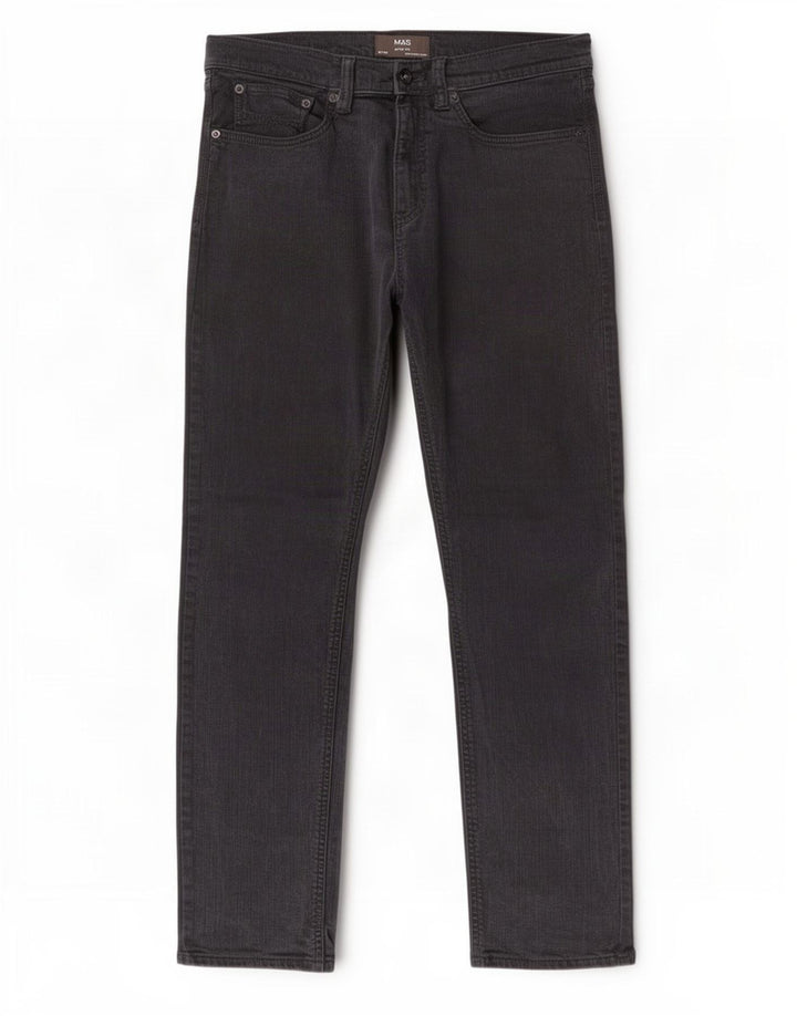 Blugi slim pentru bărbați Marks & Spencer W32 L31 bumbac negru