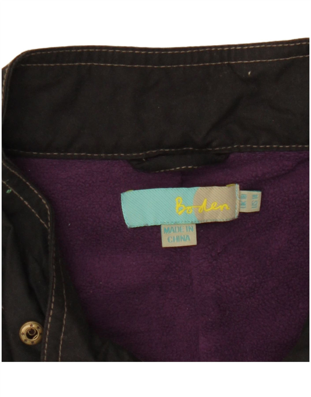 Pardesiu supradimensionat pentru femei Boden UK 10 Small Black