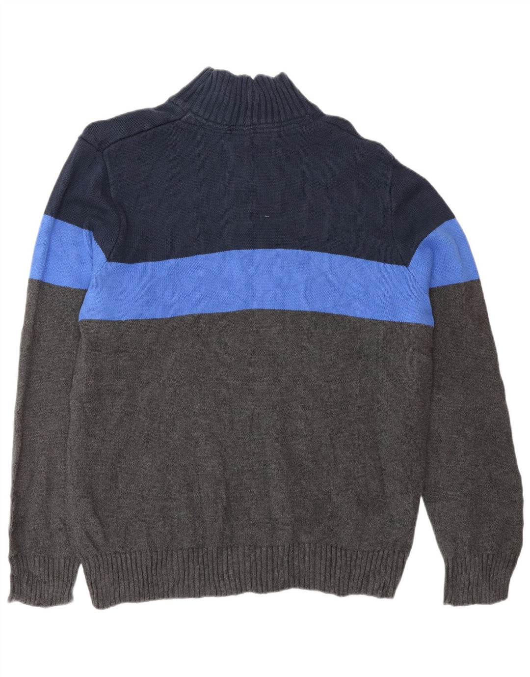 Pulover pentru bărbați Eddie Bauer, cu fermoar, cu gât, din bumbac mare, color bloc