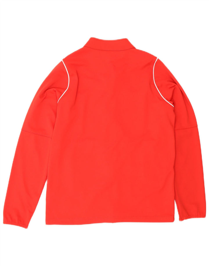 Jachetă de top pentru trening Nike Dri Fit pentru băieți 12-13 ani Poliester roșu mare