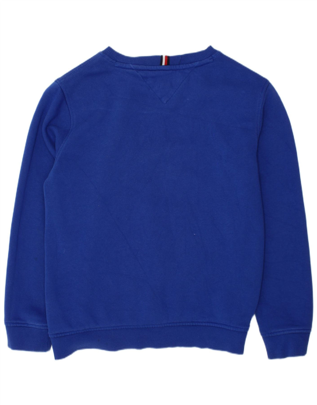TOMMY HILFIGER Hanorac grafic pentru băieți Pulover 8-9 ani Bumbac albastru mediu