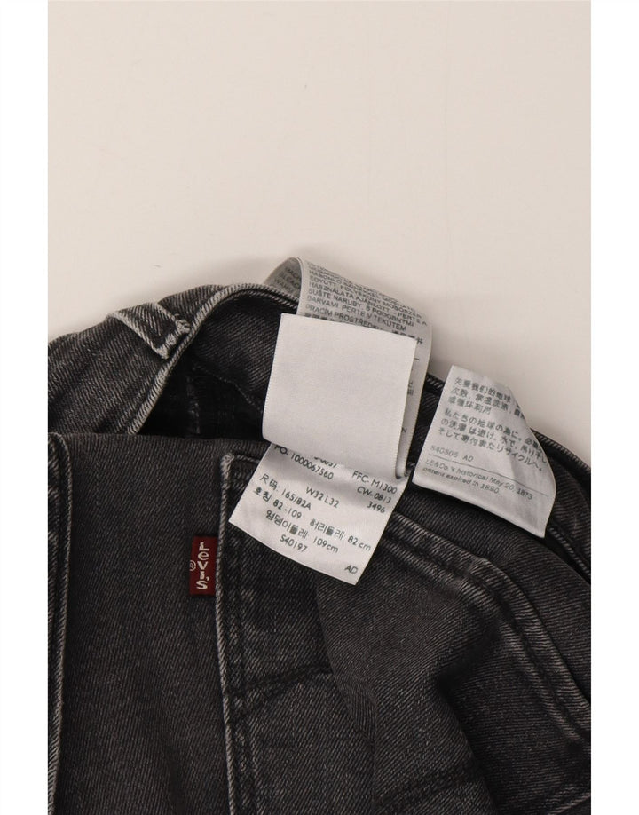 Blugi skinny pentru femei cu talie înaltă LEVI'S L32 L32 bumbac negru