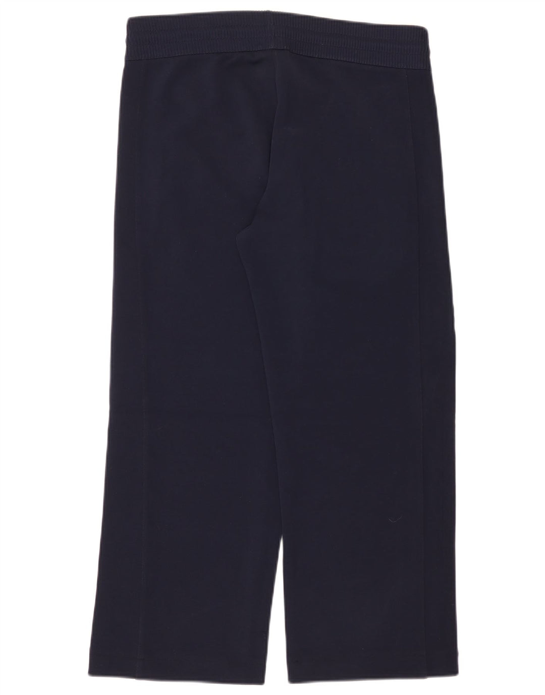 VINTAGE Pantaloni de trening pentru femei UK 14 Medium Bleumarin Poliamidă
