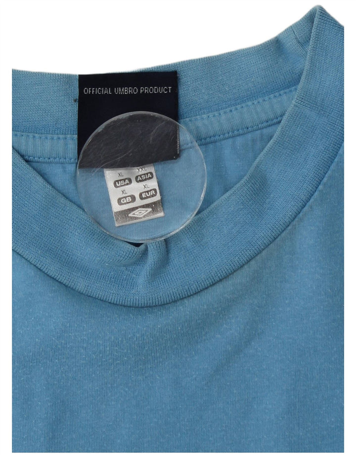 Umbro Tricou Bărbați Top XL Bumbac Albastru