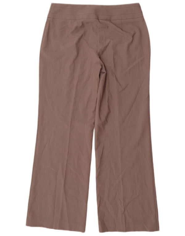Marks & Spencer Pantaloni casual pentru femei cu picioare largi UK 12 Medium W30 L31 Gri