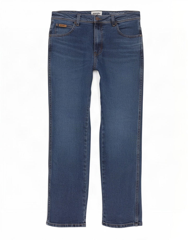 Blugi slim Texas Wrangler pentru bărbați W32 L32 bumbac albastru