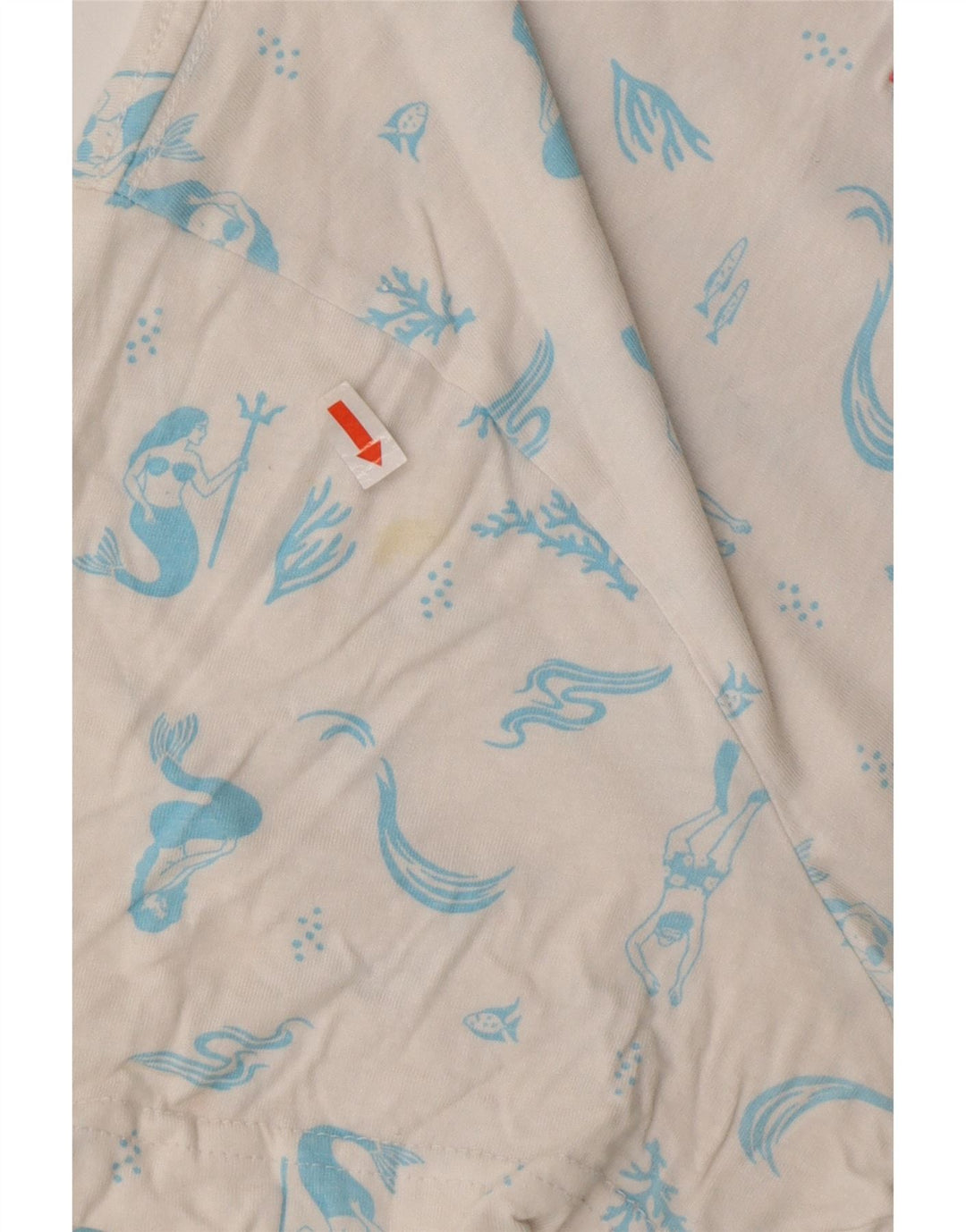 Tricou grafic HURLEY pentru bărbați Top mediu din bumbac alb