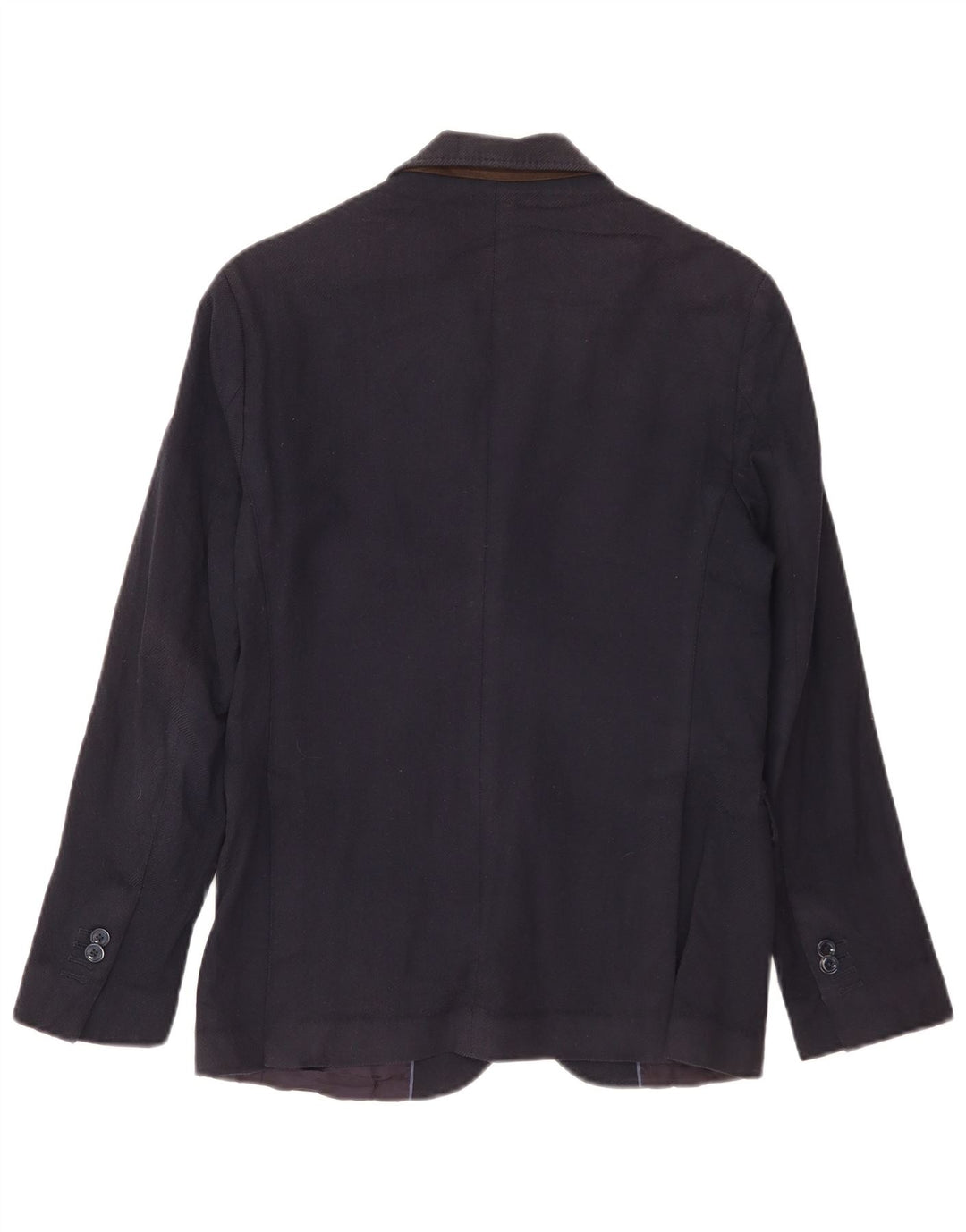 Massimo Dutti Jachetă pentru bărbați cu 2 nasturi EU 46 Bumbac bleumarin mic