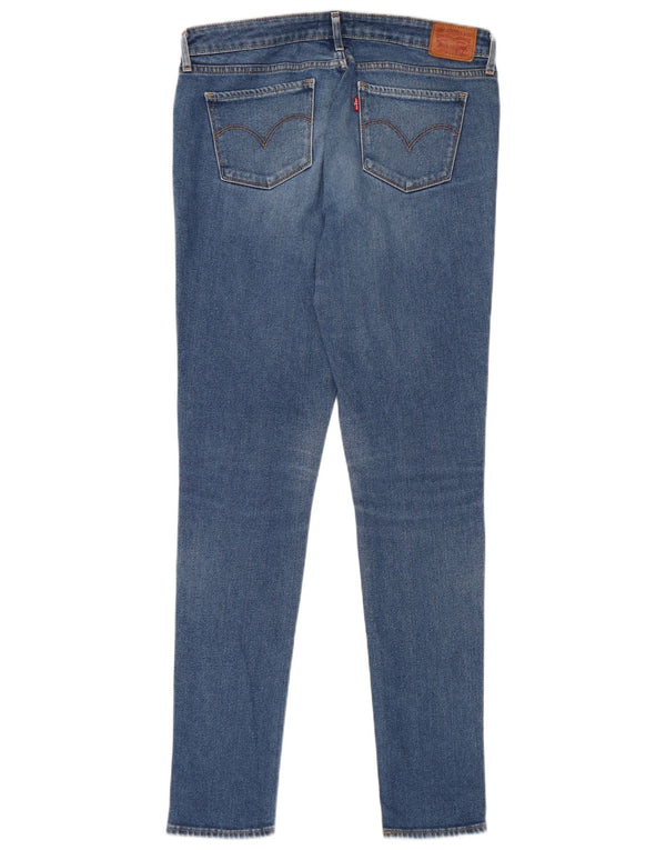 Blugi skinny Levi's 711 pentru femei W30 L34 bumbac albastru